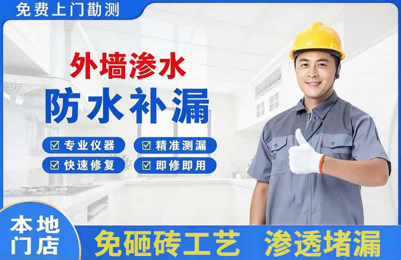 上城外墙渗水维修